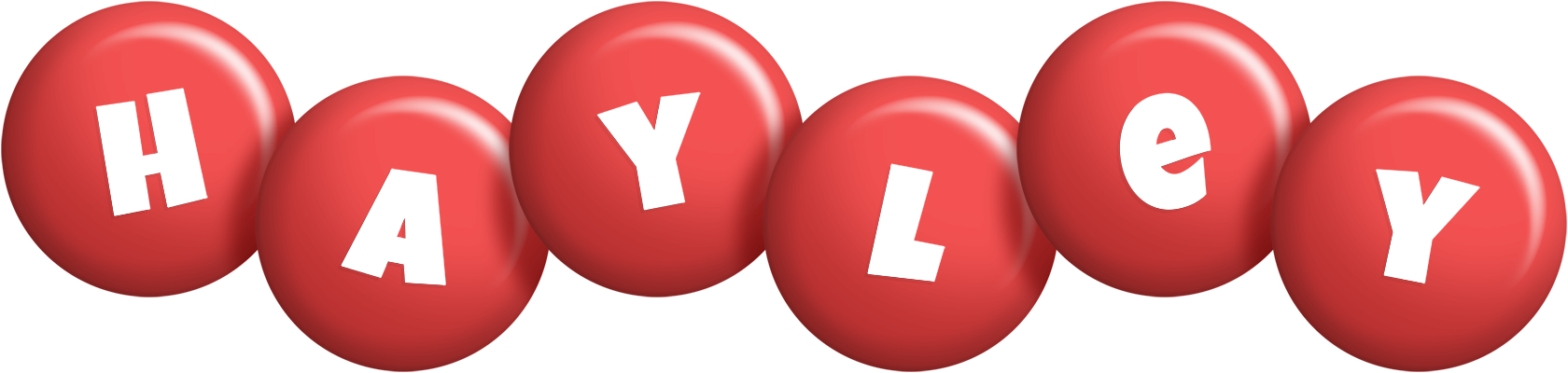 Hayley candy-red logo