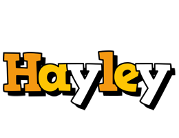 Hayley cartoon logo