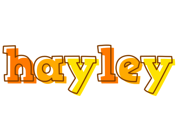 Hayley desert logo