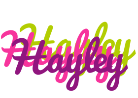 Hayley flowers logo