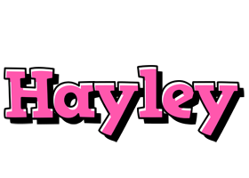 Hayley girlish logo