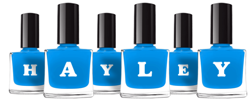 Hayley glossy logo