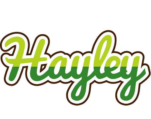 Hayley golfing logo