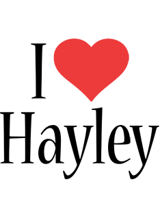 Hayley i-love logo