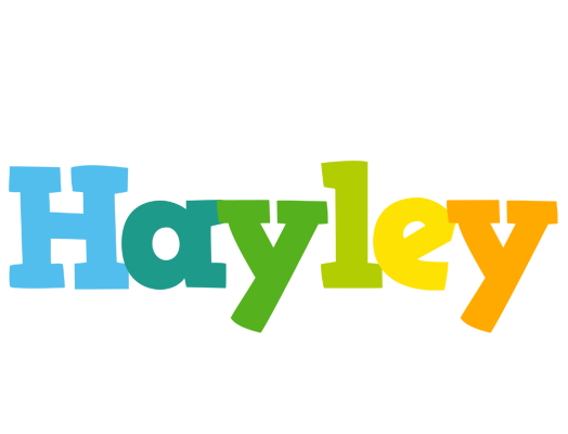 Hayley rainbows logo
