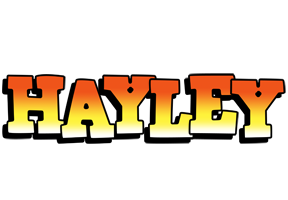 Hayley sunset logo