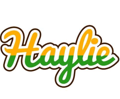 Haylie banana logo