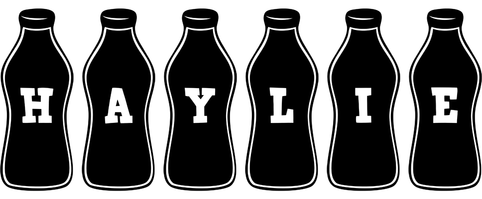 Haylie bottle logo