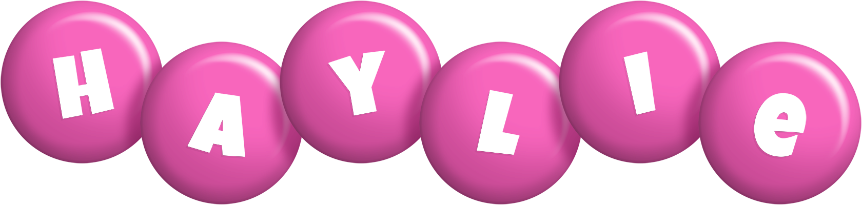 Haylie candy-pink logo