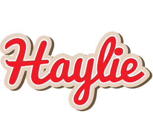 Haylie chocolate logo