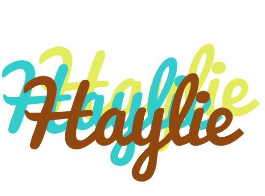 Haylie cupcake logo