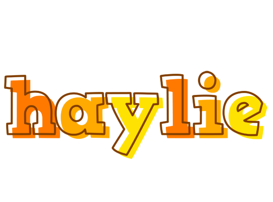 Haylie desert logo