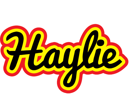 Haylie flaming logo