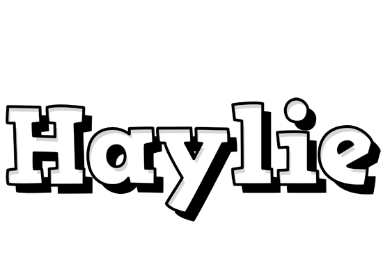 Haylie snowing logo