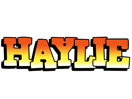 Haylie sunset logo