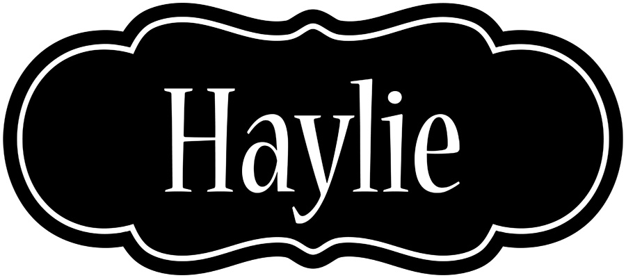 Haylie welcome logo