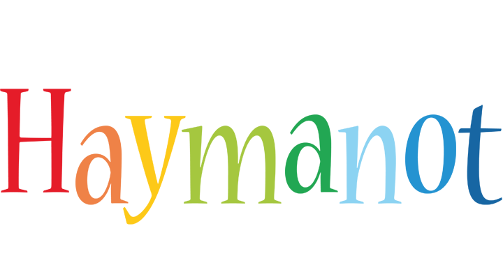 Haymanot birthday logo