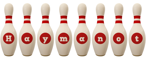 Haymanot bowling-pin logo