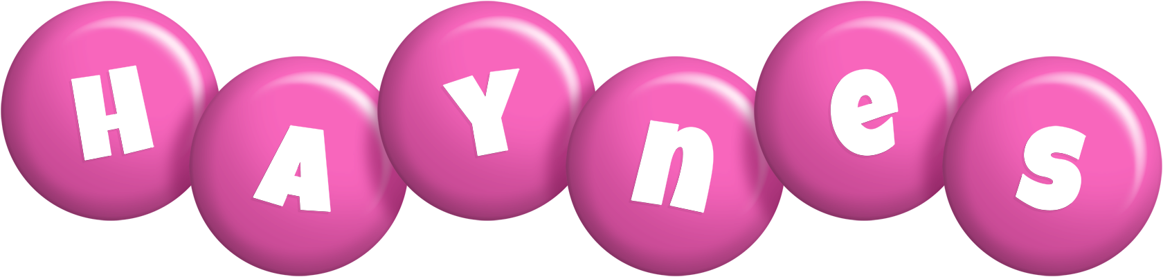 Haynes candy-pink logo
