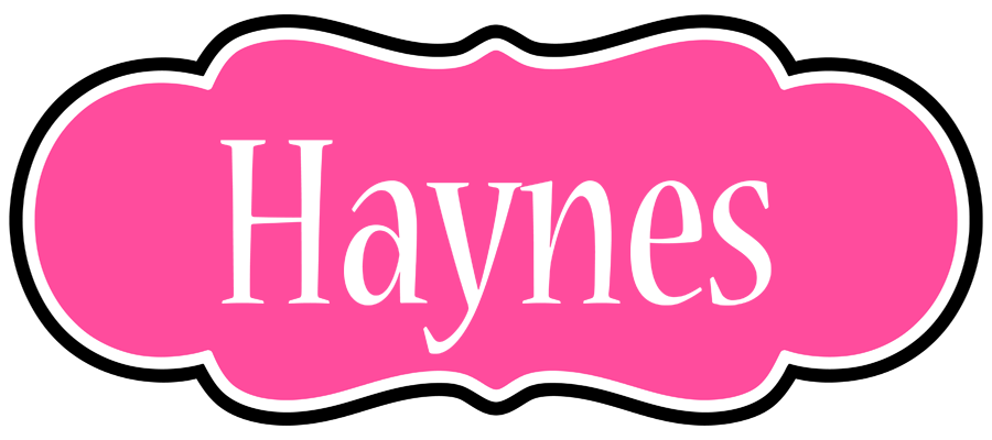 Haynes invitation logo