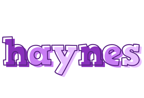 Haynes sensual logo