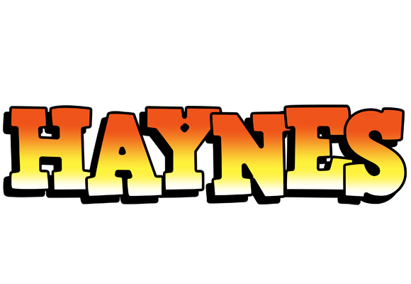 Haynes sunset logo