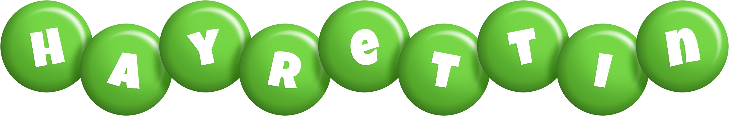 Hayrettin candy-green logo
