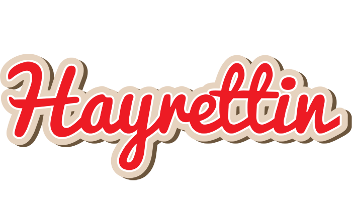 Hayrettin chocolate logo