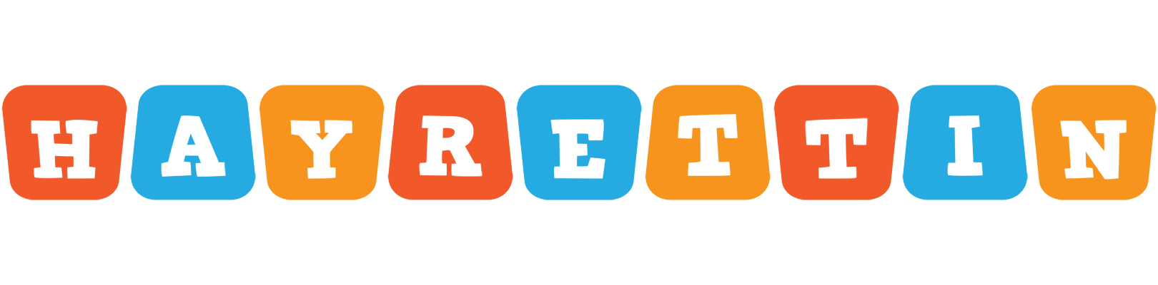 Hayrettin comics logo