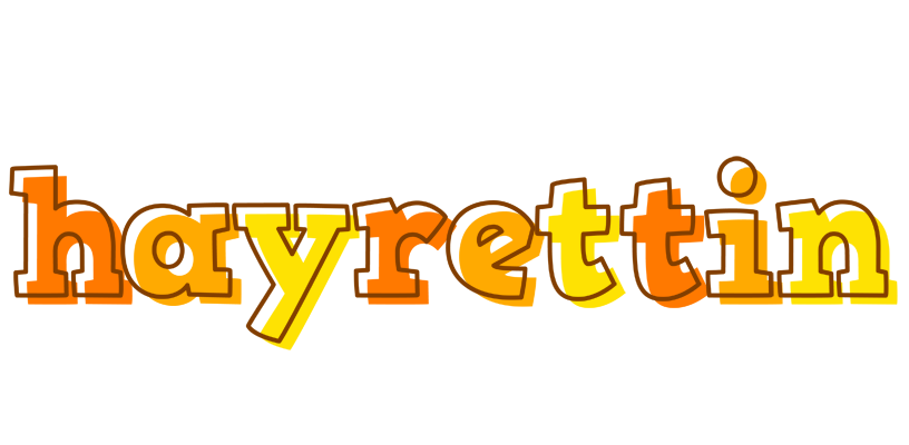 Hayrettin desert logo