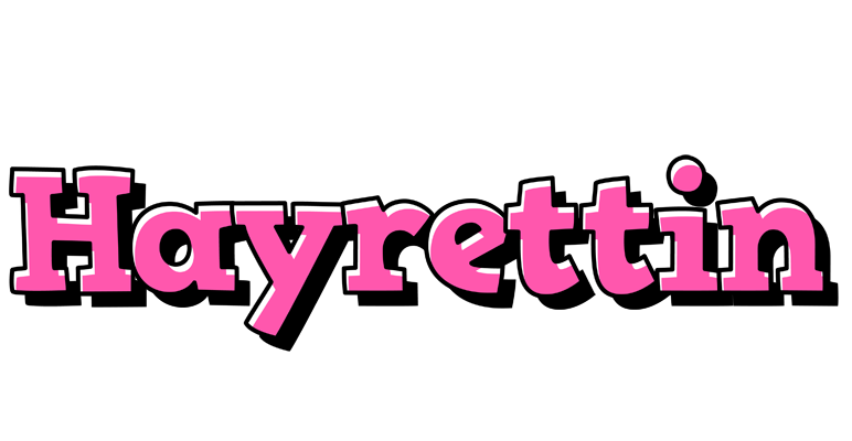 Hayrettin girlish logo