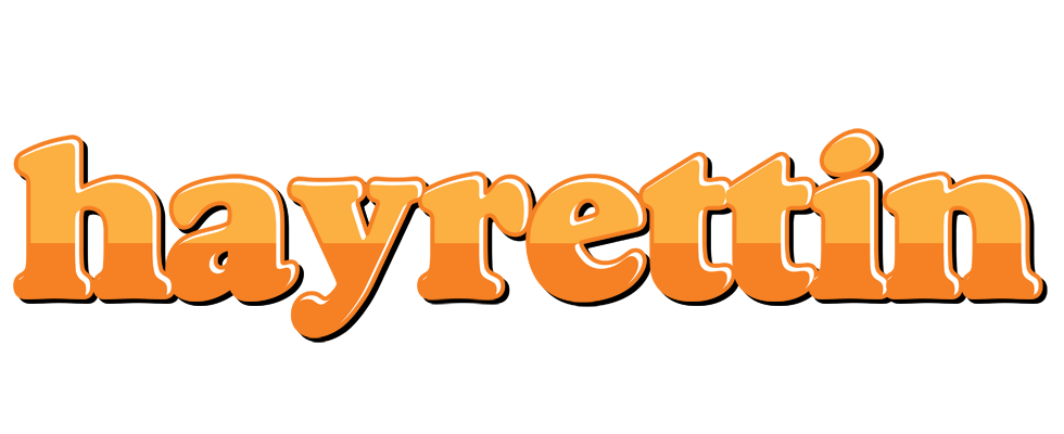 Hayrettin orange logo