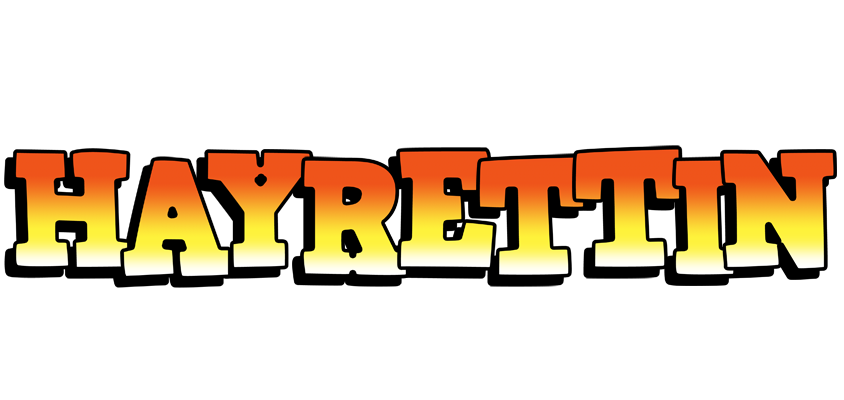 Hayrettin sunset logo
