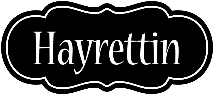 Hayrettin welcome logo