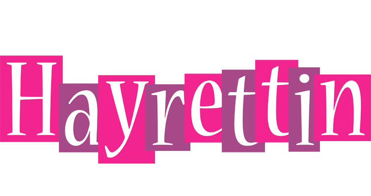 Hayrettin whine logo