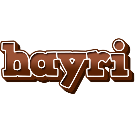 Hayri brownie logo