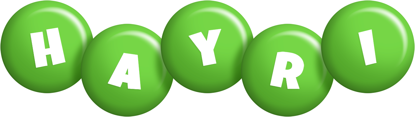 Hayri candy-green logo