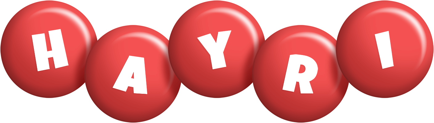 Hayri candy-red logo