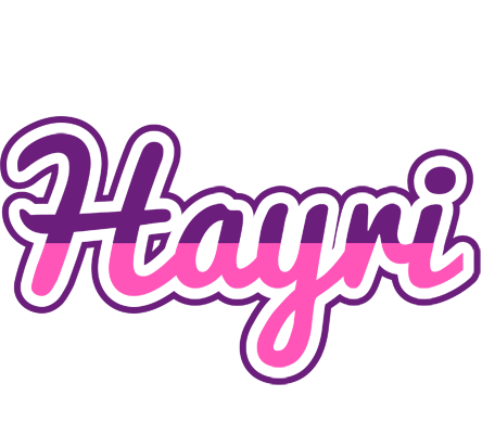 Hayri cheerful logo