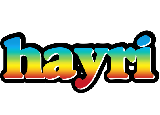 Hayri color logo