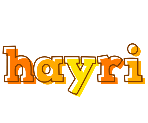 Hayri desert logo