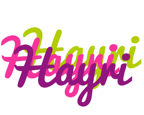 Hayri flowers logo
