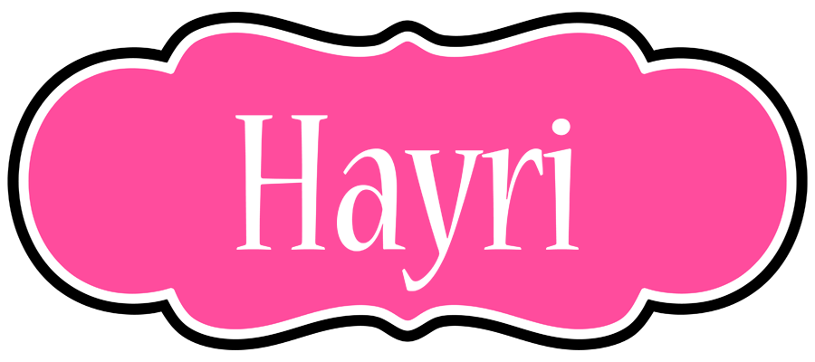 Hayri invitation logo