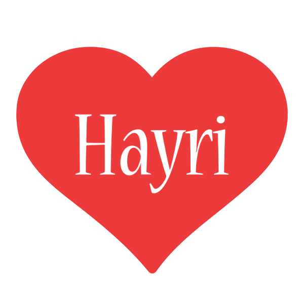 Hayri love logo