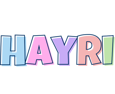 Hayri pastel logo