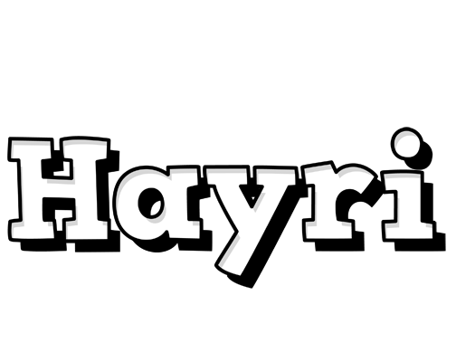 Hayri snowing logo