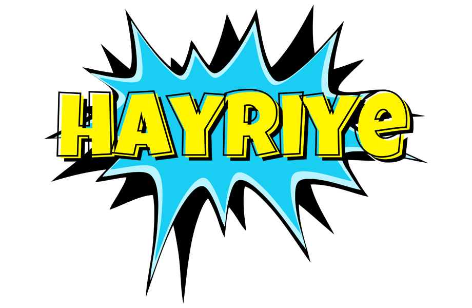 Hayriye amazing logo