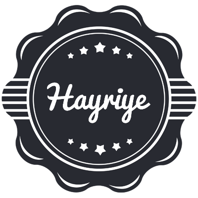 Hayriye badge logo