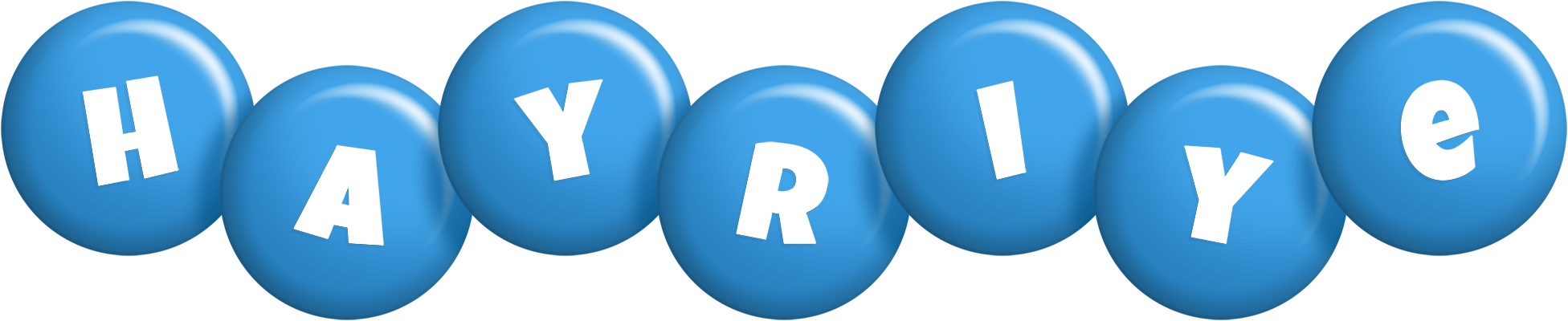 Hayriye candy-blue logo