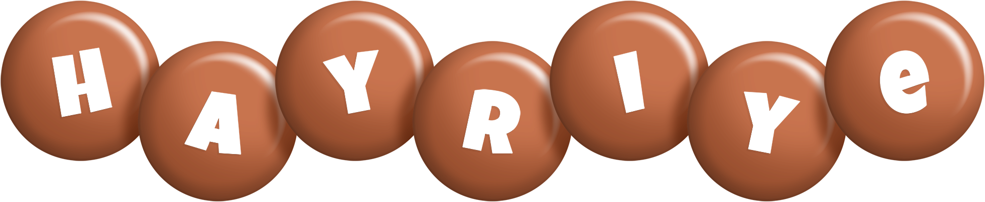 Hayriye candy-brown logo